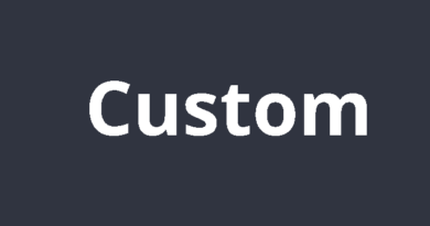 What is custom